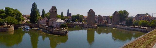 Foto de Estrasburgo desde el puente